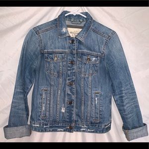 Distressed Jean Jacket
